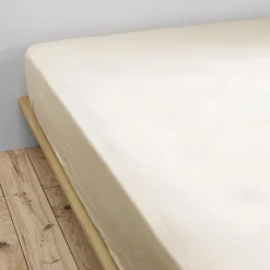 Drap housse "Gaïa" toutes dimensions "Gaze de Coton" - Gaïa Pampa - 200 x 200 cm bonnet de 30 cm>L'Effet Papillon New