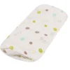 Drap housse imprimé pois colorés (70x140 cm - Blanc)>Poyet Motte Outlet