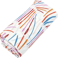 Linnea Drap housse imprimé 90x190 cm coton PERROQUET Salsa Bonnet 23 cm* Drap Housse|Drap Housse