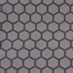 Drap housse imprimé 200x200 cm percale de coton ASIA gris Anthracite Bonnet 40 cm><noscript><img width=