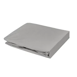 Toison d'Or Drap housse élastiqué en 100% coton peigné (85x195 cm - Taupe)* Drap Housse|Drap Housse