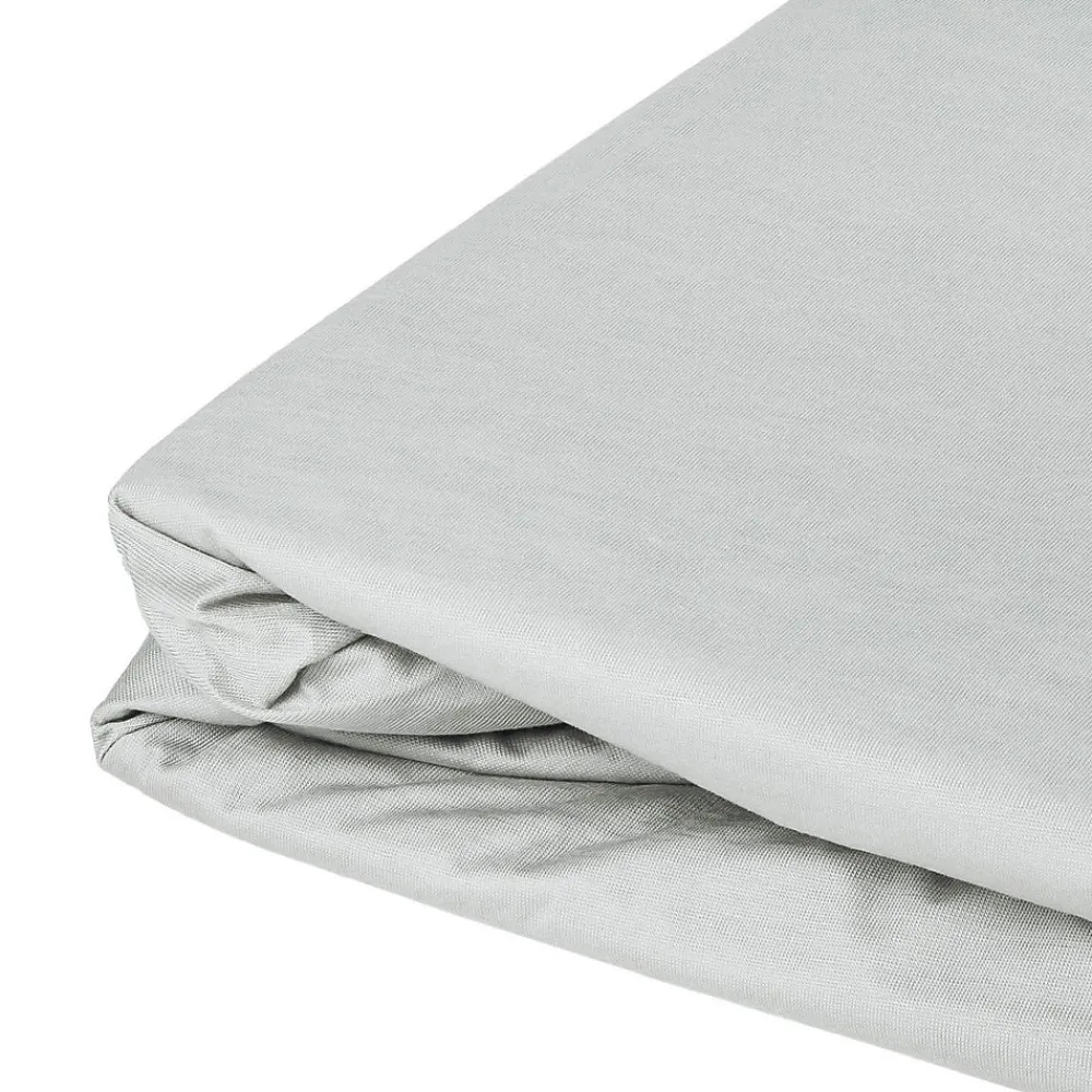 Toison d'Or Drap housse élastiqué en 100% coton peigné (85x195 cm - Gris Perle)* Drap Housse|Drap Housse