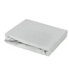 Toison d'Or Drap housse élastiqué en 100% coton peigné (180x200 cm - Gris Perle)* Drap Housse|Drap Housse