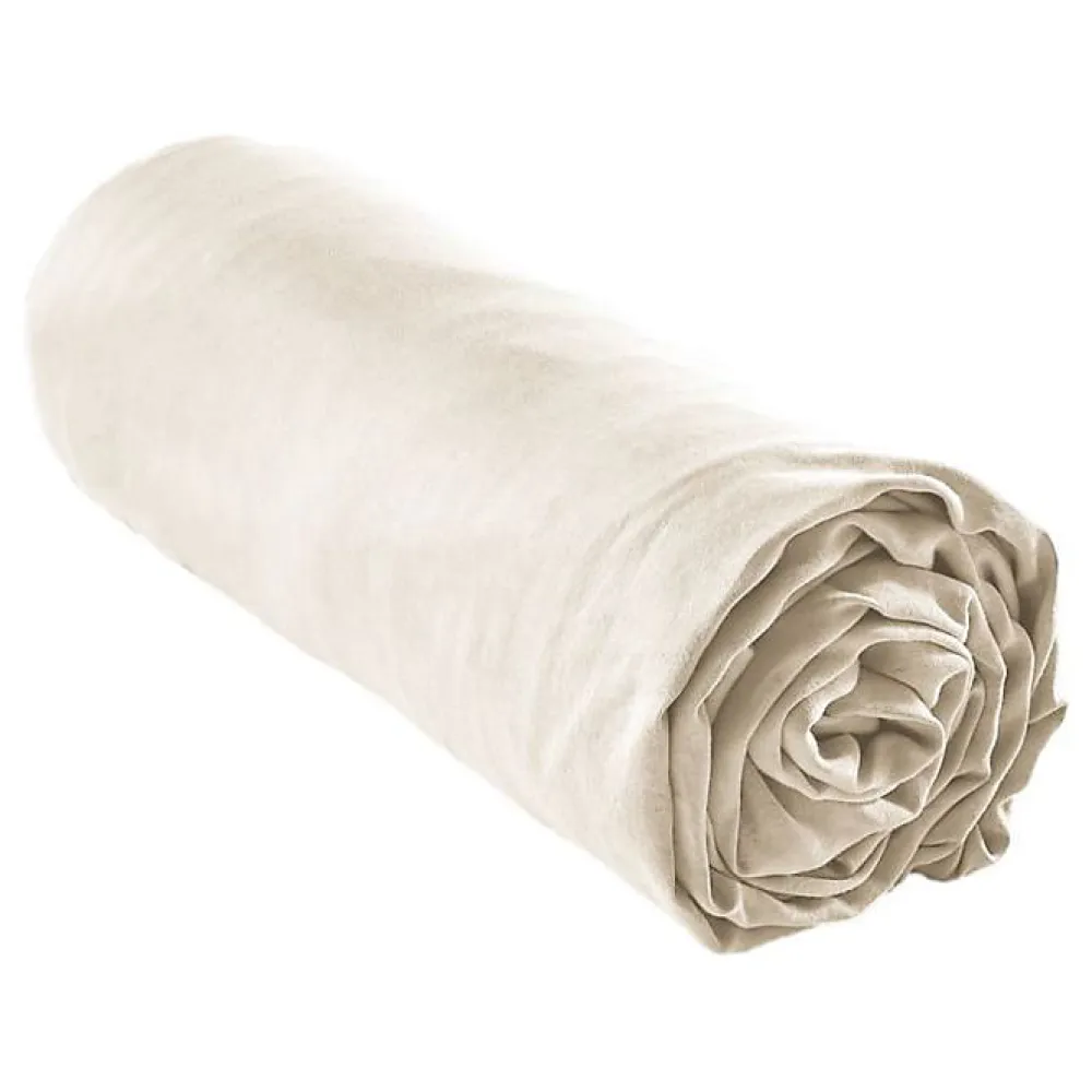 L'Effet Papillon Drap housse "Lysandre" toutes dimensions "Lyocel" - Lysandre Pampa - 140 x 200 cm bonnet de 30 cm* Drap Housse|Drap Housse