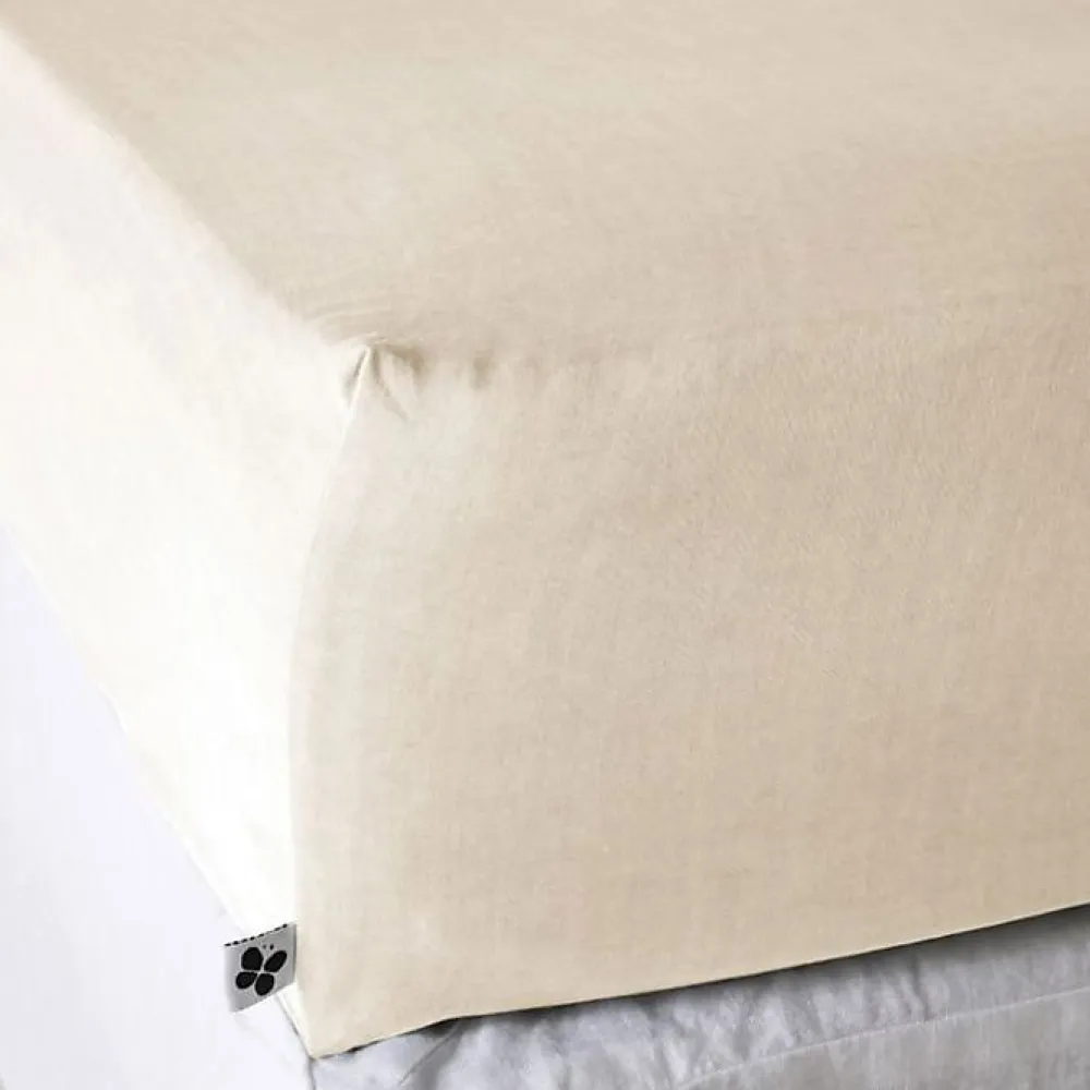 L'Effet Papillon Drap housse "Lysandre" toutes dimensions "Lyocel" - Lysandre Pampa - 140 x 200 cm bonnet de 30 cm* Drap Housse|Drap Housse