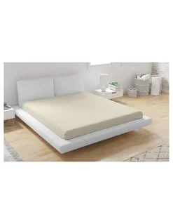Mani Textile Drap Housse Microfibre Beige - 140x190cm* Drap Housse|Drap Housse