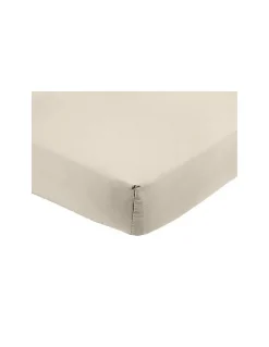 Mani Textile Drap Housse Microfibre Beige - 140x190cm* Drap Housse|Drap Housse