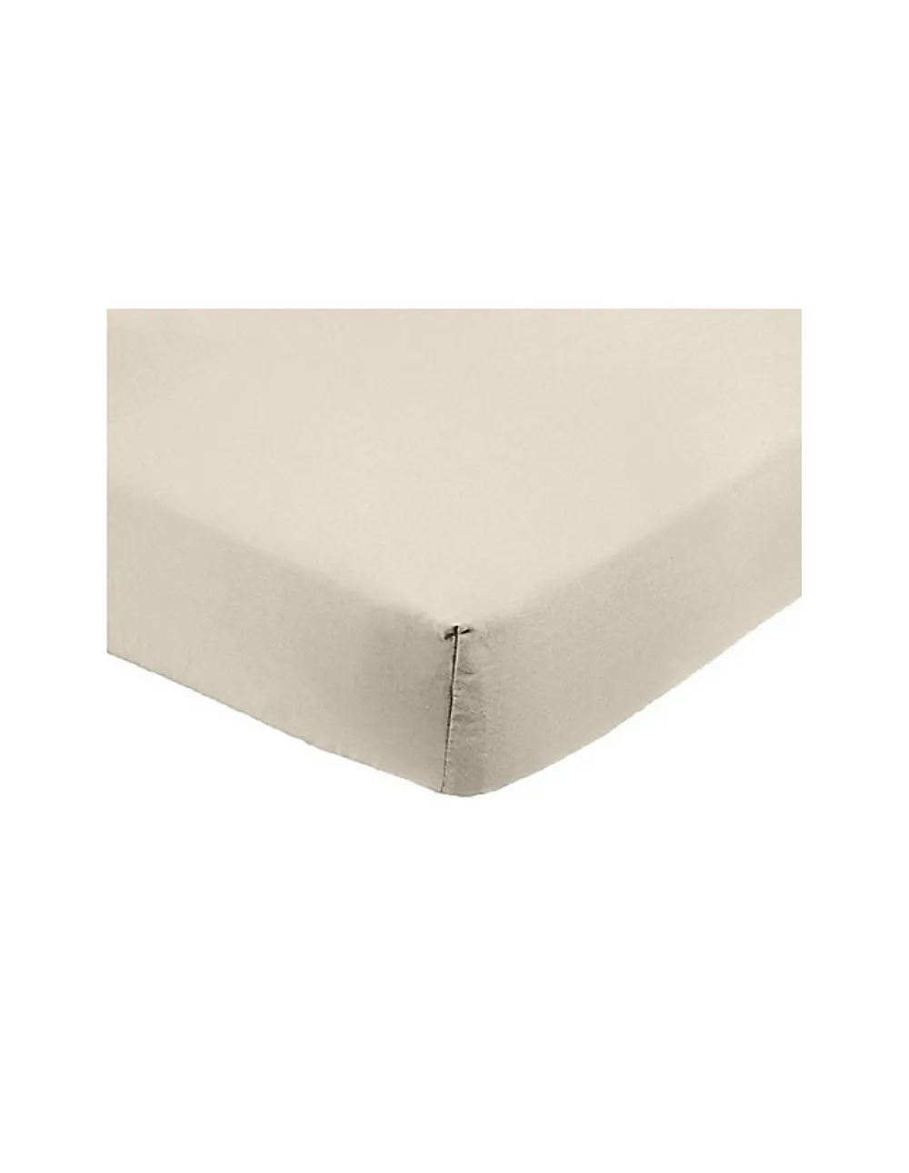 Mani Textile Drap Housse Microfibre Beige - 140x190cm* Drap Housse|Drap Housse