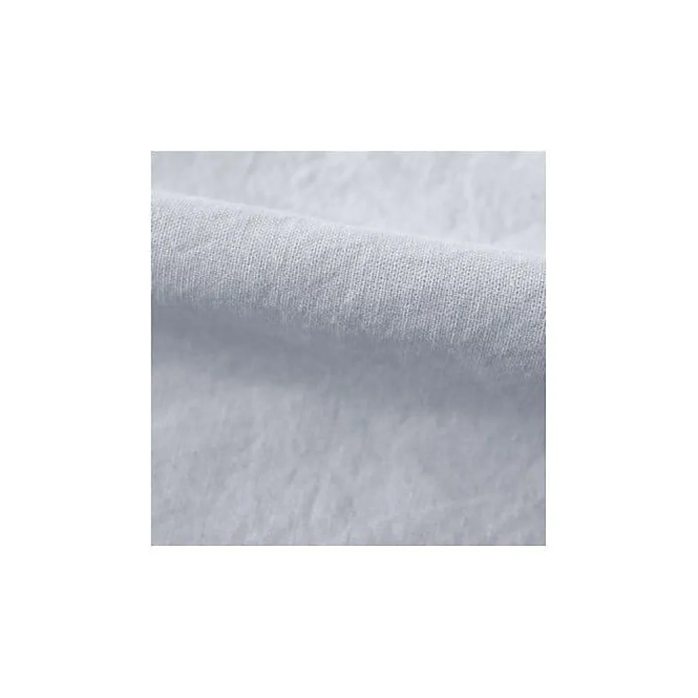 Drap housse Palace pur coton teint lavé 63 fils/cm² - Palace Neige - 140 x 190 cm bonnet de 35 cm>Vent Du Sud Hot