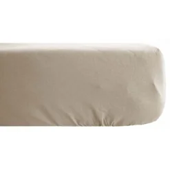 Drap housse Palace pur coton teint lavé 63 fils/cm² - Palace Lin - 140 x 190 cm bonnet de 35 cm>Vent Du Sud Best