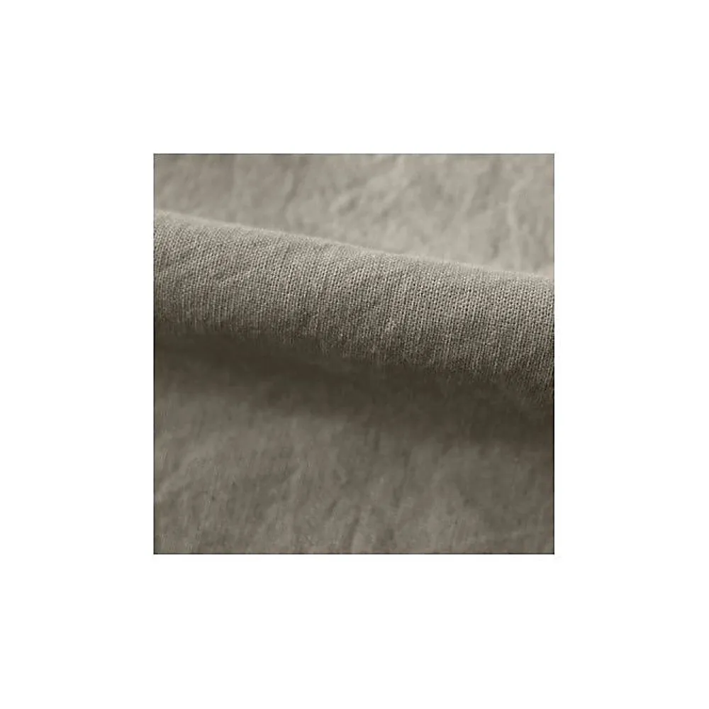 Drap housse Palace pur coton teint lavé 63 fils/cm² - Palace Naturel - 140 x 190 cm bonnet de 35 cm>Vent Du Sud Sale