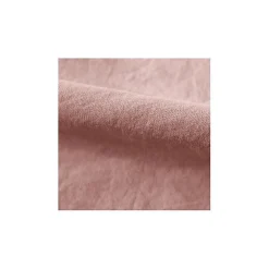 Vent Du Sud Drap housse Palace pur coton teint lavé 63 fils/cm² - Palace Rose - 140 x 190 cm bonnet de 35 cm* Drap Housse|Drap Housse
