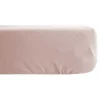 Drap housse Palace pur coton teint lavé 63 fils/cm² - Palace Rose - 160 x 200 cm bonnet de 35 cm>Vent Du Sud Discount