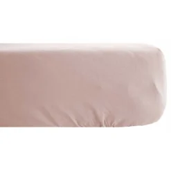 Drap housse Palace pur coton teint lavé 63 fils/cm² - Palace Rose - 160 x 200 cm bonnet de 35 cm>Vent Du Sud Discount