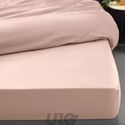 Drap Housse Percale Bonnet 30 Cm 200x160cm Rose>Douceur D'Intérieur Hot