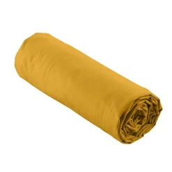 Douceur D'Intérieur Drap Housse Percale Bonnet 30 Cm 200x160cm jaune* Drap Housse|Drap Housse