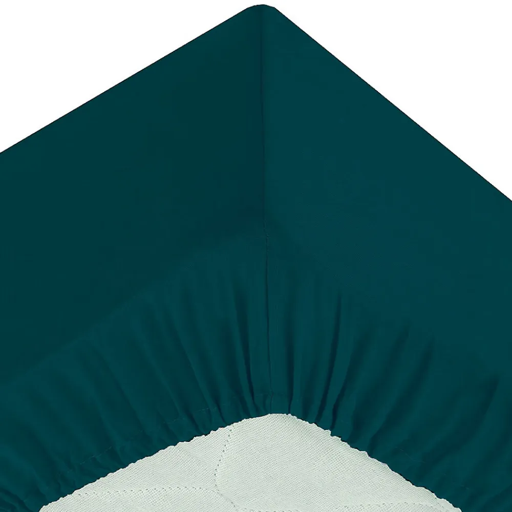 Drap housse percale de coton uni Harmonie>Eden Clearance