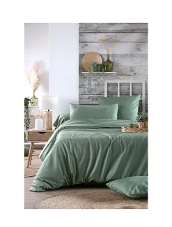 Drap housse percale en coton Nuage>Eden Online