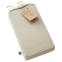 L'Effet Papillon Drap housse "Salomé" Viscose de bambou 120 fils/cm² toutes dimensions - Salomé Pampa - 180 x 200 cm bonnet de 30 cm* Drap Housse|Drap Housse