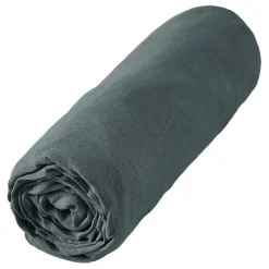 Drap housse "Soline" toutes dimensions Lin lavé - Soline Ardoise - 140 x 190 cm bonnet de 30 cm>L'Effet Papillon Clearance