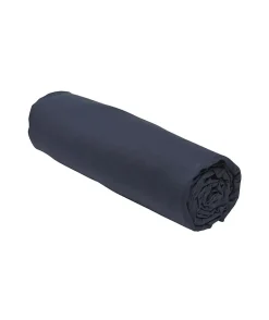 Drap housse TODAY Essential - 140 x 200+30 cm - 2 personnes - 100% Coton uni - Navy>Todays Tools Outlet