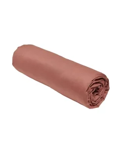 Todays Tools Drap housse TODAY Essential - 140 x 200+30 cm - 2 personnes - 100% Coton uni - Terracotta* Drap Housse|Drap Housse