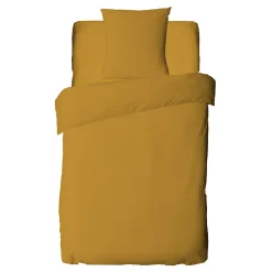 Drap housse uni en coton 57 fils 90x190cm><noscript><img width=