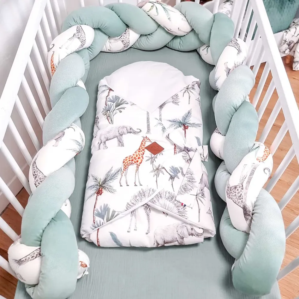 Sevira Kids Drap housse uni en gaze de coton* Drap Housse|Drap Housse
