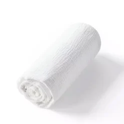 Sevira Kids Drap housse uni en gaze de coton* Drap Housse|Drap Housse