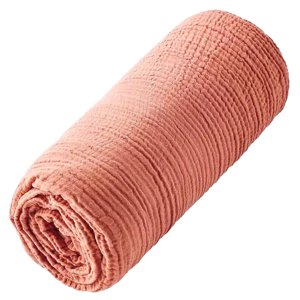 Drap housse uni en gaze de coton>Sevira Kids Best