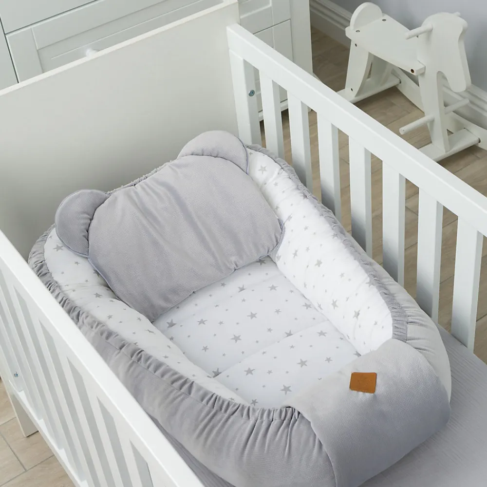 Drap housse uni en gaze de coton>Sevira Kids Online