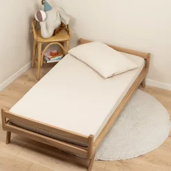 Sevira Kids Drap housse uni en gaze de coton* Drap Housse|Drap Housse