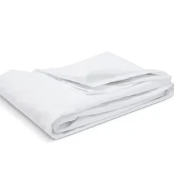 Bleu Calin Drap Housse uni 180x200cm PERCALE BLANC* Drap Housse|Drap Housse