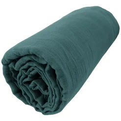Drap housse 140x190 cm en Gaze de coton Canard><noscript><img width=