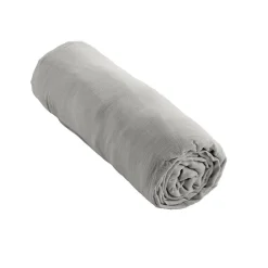 Drap housse 90x190 cm en Gaze de coton Nuage><noscript><img width=