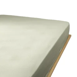 Drap housse 160x200 cm en Gaze de coton Vert d'eau>Housse De Rêve Clearance