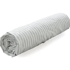 Linnea Drap housse 180x200 cm percale de coton RÉCIT D'HIVER rayures* Drap Housse|Drap Housse