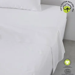 Today Drap plat 57 fils - 100% coton biologique* Drap Plat
