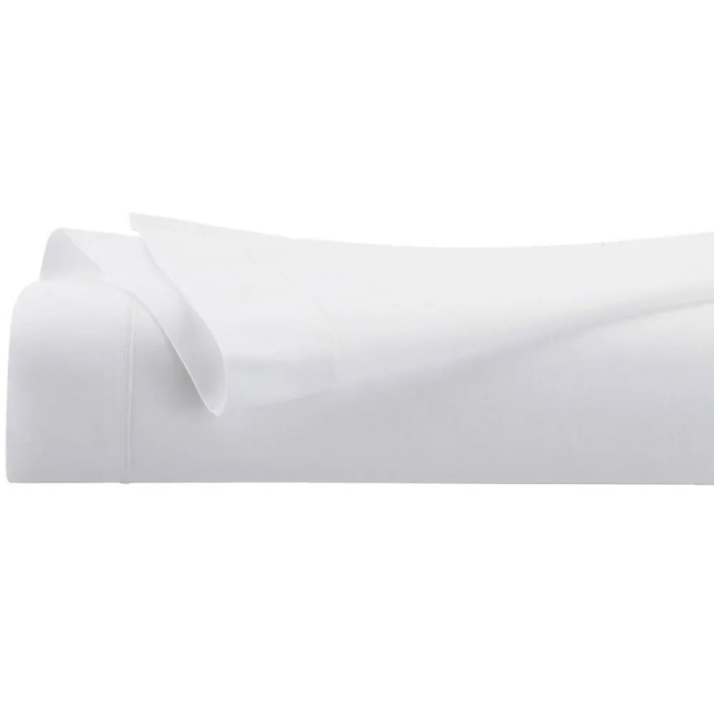 Drap plat - percale - blanc - 180x290 cm - Atmosphera>Atmosphera Créateur D'Intérieur Best