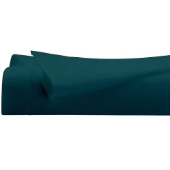 Atmosphera Créateur D'Intérieur Drap plat - percale - bleu - 180x290 cm - Atmosphera* Drap Plat