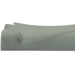 Drap plat - percale - vert - 240x290 cm - Atmosphera><noscript><img width=