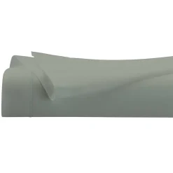 Atmosphera Créateur D'Intérieur Drap plat - percale - vert - 180x290 cm - Atmosphera* Drap Plat