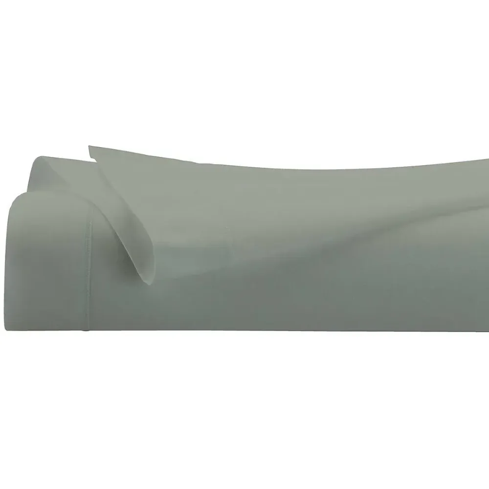 Atmosphera Créateur D'Intérieur Drap plat - percale - vert - 180x290 cm - Atmosphera* Drap Plat