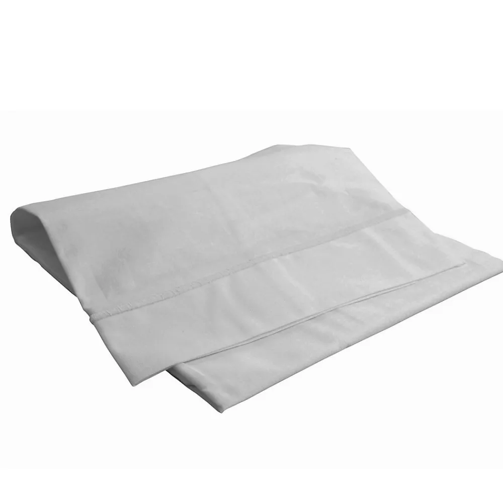 Drap plat avec point bourdon (120x180 cm - Gris Perle)>Domiva Online