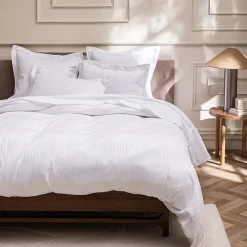 Coton Pur Drap plat Prestige 270 x 300 cm satin 120 fils* Drap Plat