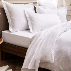 Coton Pur Drap plat Prestige 270 x 300 cm satin 120 fils* Drap Plat