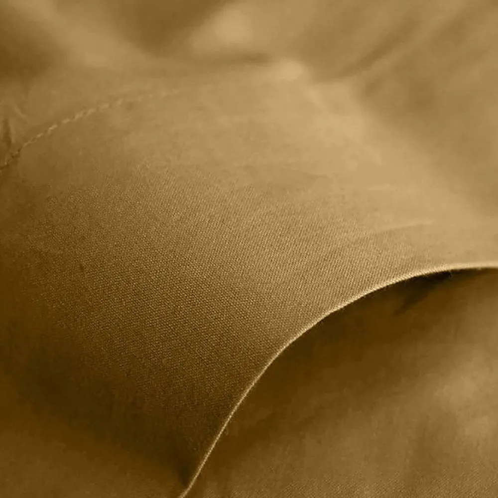 Coton Pur Drap plat Prémium 240 x 300 cm Marron* Drap Plat