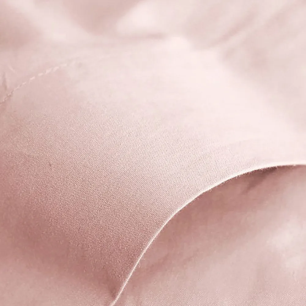 Coton Pur Drap plat Prémium 180x290 cm Rose dragée* Drap Plat
