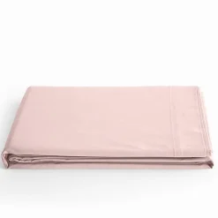 Coton Pur Drap plat Prémium 180x290 cm Rose dragée* Drap Plat