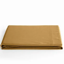 Coton Pur Drap plat Prémium Miel 240 x 300 cm* Drap Plat
